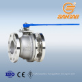 wholesale ASTM ss float ball valve flange A216 ball valve